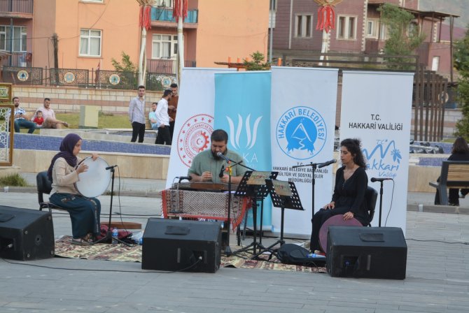 Hakkari’de Açık Hava Konseri