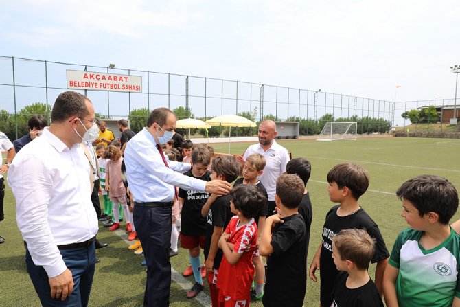 Minikler Futbol Şöleni Düzenlendi