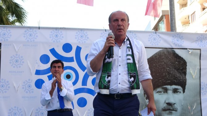 Muharrem İ̇nce, Denizli’de Partisinin İl Başkanlığını Açtı
