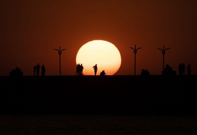 Türkiye’nin En Doğusu Van’da Eşsiz Gün Batımı