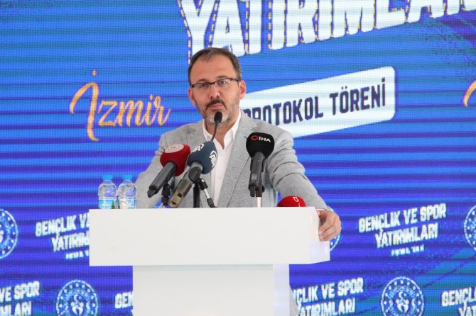 Gençlik Ve Spor Bakanı Mehmet Muharrem Kasapoğlu İ̇zmir’de