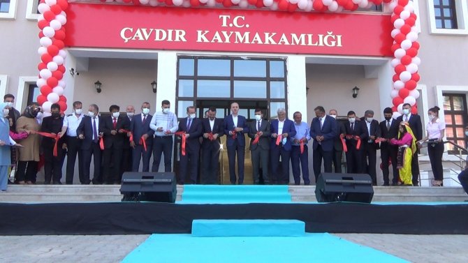 Numan Kurtulmuş, Çavdır Kaymakamlık Binasının Açılışına Katıldı