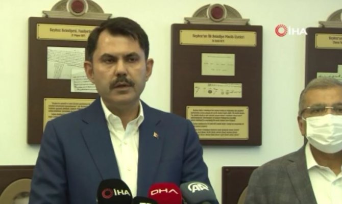 Bakan Kurum: “Marmara Denizi’ni En Kısa Zamanda Eski Haline Getireceğiz”