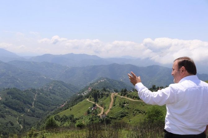 Ak Parti Milletvekili Sabri Öztürk’ten Sis Dağı Yolunda İnceleme