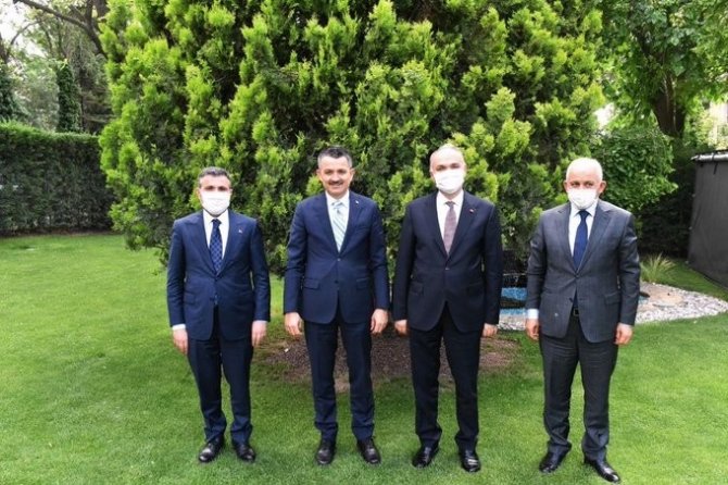 Düzce Heyetinden Soylu Ve Pakdemirli’ye Ziyaret