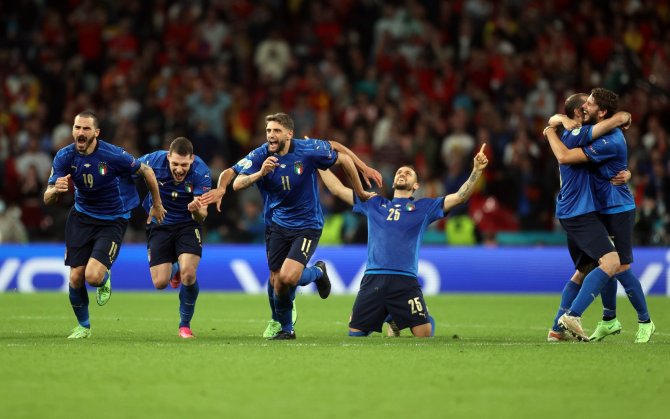 Euro 2020’de İ̇talya Finalde