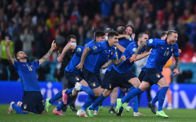 Euro 2020’de İ̇talya Finalde