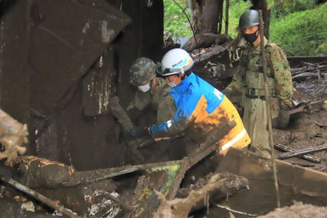 Japonya’daki Sel Ve Heyelan Felaketinde Can Kaybı 7’ye Yükseldi