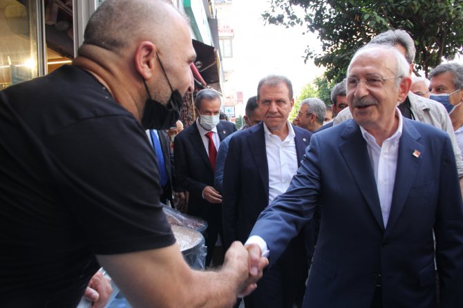 Kılıçdaroğlu, Mersin’de Çarşı Esnafıyla Bir Araya Geldi