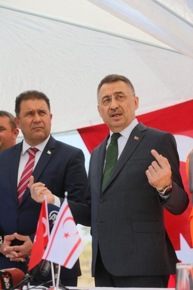 Cumhurbaşkanı Yardımcısı Oktay, Kktc’deki Kuzey Çevre Yolu’nda İncelemelerde Bulundu