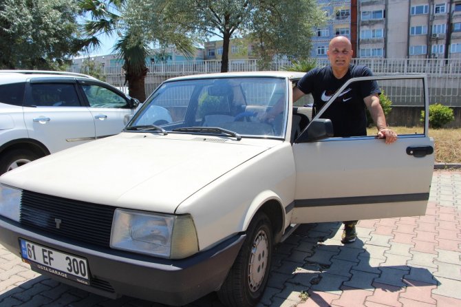 Transferine Karşılık Aldığı Otomobili 32 Yıldır Kullanıyor