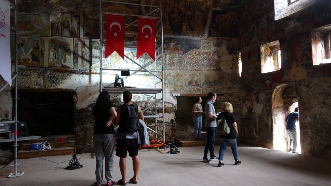 Restorasyon Çalışmaları Tamamlanan Sümela’ya Ziyaretçi Akını