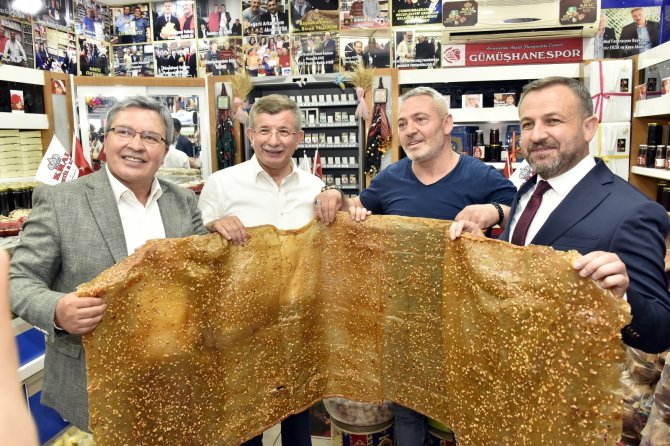 Davutoğlu Gümüşhane’de