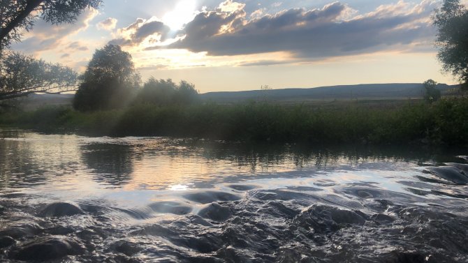 Kars’ta Gün Batımı Hayran Bıraktı