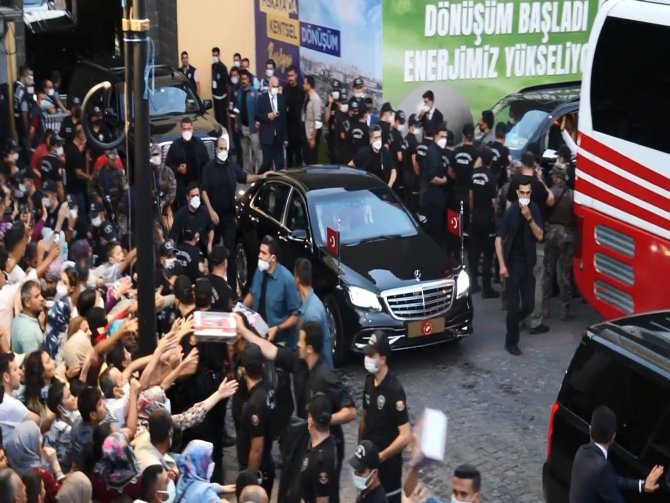 Cumhurbaşkanı Erdoğan Diyarbakır’dan Ayrıldı