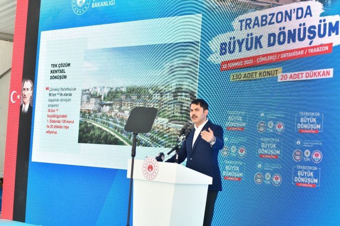 Bakan Kurum: “Çömlekçi Kentsel Dönüşüm Projesi İle Yepyeni Bir Yaşam Alanı Olacak”