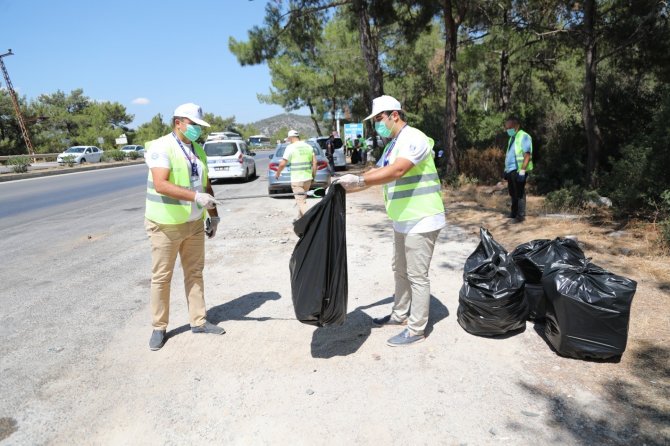 Bodrum’da 50 Kilometrelik Yol Temizliği