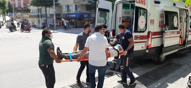 Çorum’da Otomobil Çocuk Parkına Daldı: 1 Yaralı