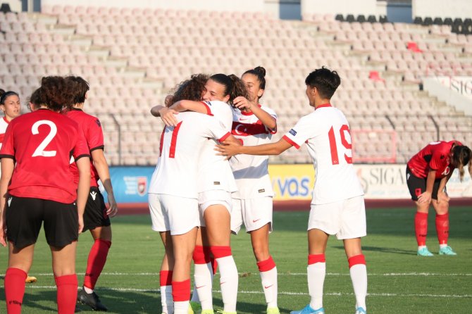 Kadın A Milli Takımı, Arnavutluk’u 2-1 Mağlup Etti