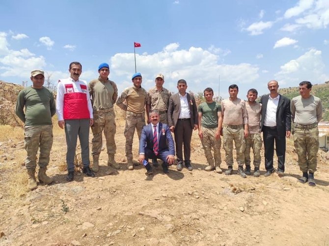 15 Temmuz Gazilerinden Üs Bölgesine Moral Ziyareti