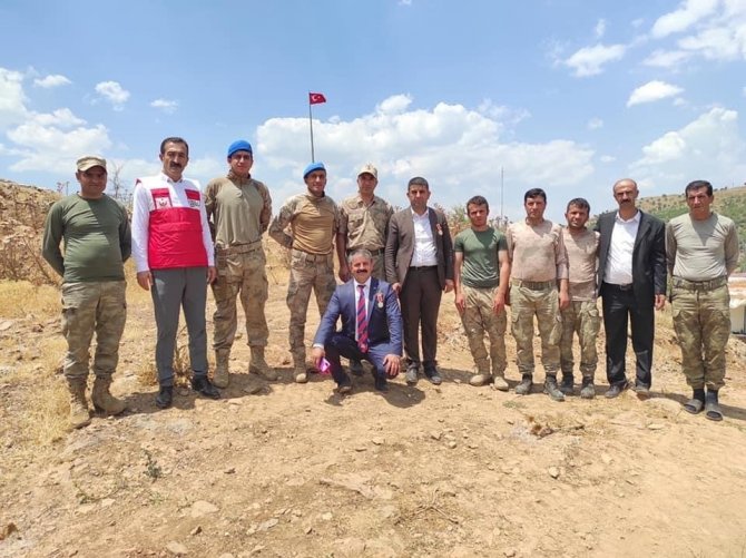 15 Temmuz Gazilerinden Üs Bölgesine Moral Ziyareti