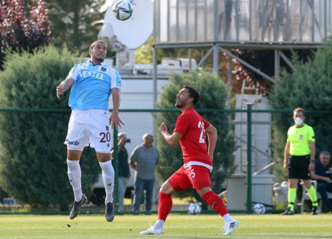 Trabzonspor’dan Bol Gollü Prova