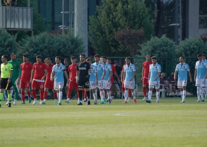 Trabzonspor’dan Bol Gollü Prova
