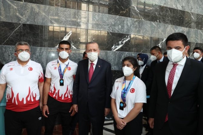 Haliliye’nin Şampiyonlarından Cumhurbaşkanına Ziyaret