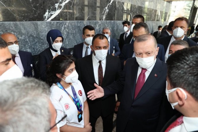 Haliliye’nin Şampiyonlarından Cumhurbaşkanına Ziyaret