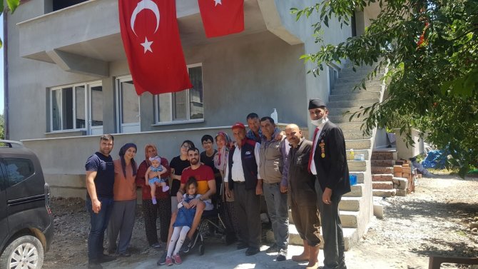 İ̇dlib Gazisi 7 Ay Sonra Baba Ocağına Döndü