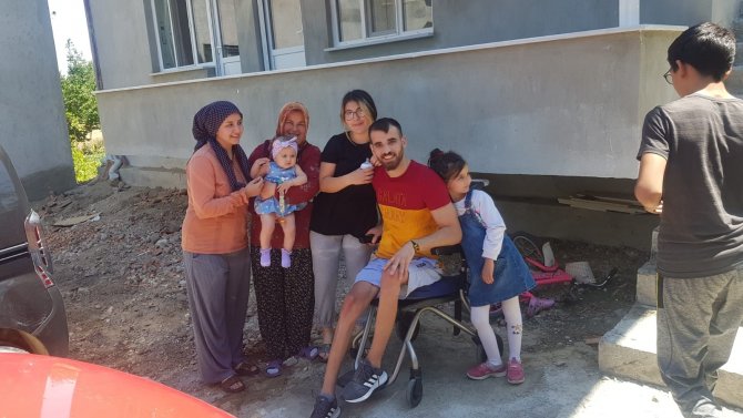 İ̇dlib Gazisi 7 Ay Sonra Baba Ocağına Döndü