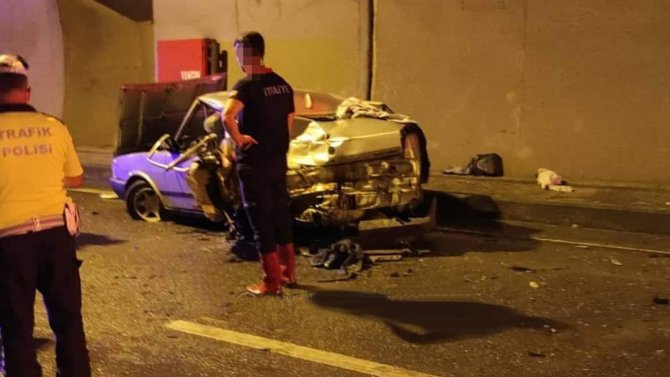 Giresun’da Trafik Kazası 1 Ölü, 4 Yaralı