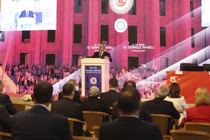 Şentop: "Darbenin En Büyük Hedeflerinden Bir Tanesi Milli İradenin Tecelligahı Olan Tbmm’ydi”