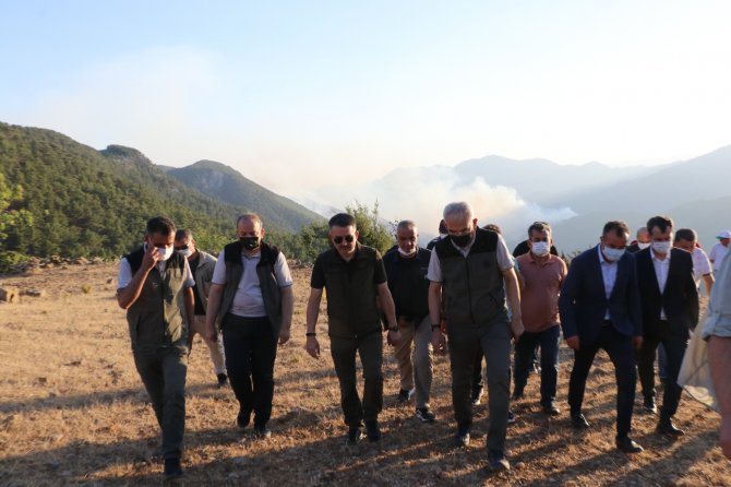 Bakan Pekdemirli: "Bugün Çıkan 20 Yangının 18’i Kontrol Altına Alındı"