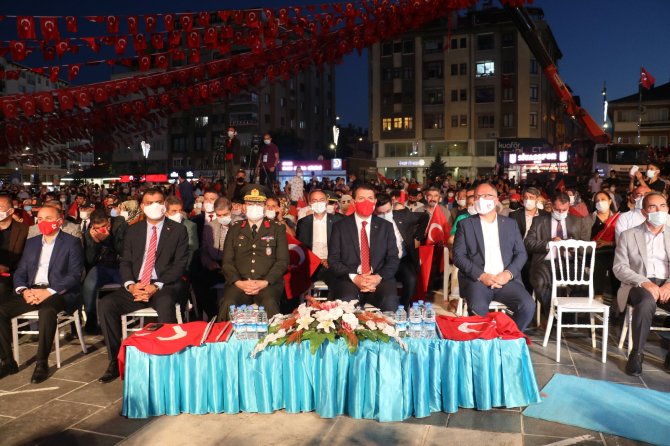 Sivas’ta 15 Temmuz Demokrasi Ve Milli Birlik Günü