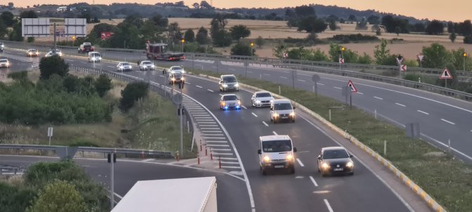 Karadeniz Bağlantı Yolunda Yoğunluk Devam Ediyor