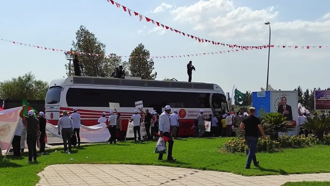 Cumhurbaşkanı Erdoğan’a Kktc’de Sevgi Seli