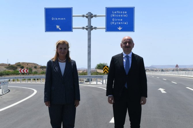 Bakan Karaismailoğlu, Lefkoşa Kuzey Çevre Yolu’nun Açılışını Gerçekleştirdi