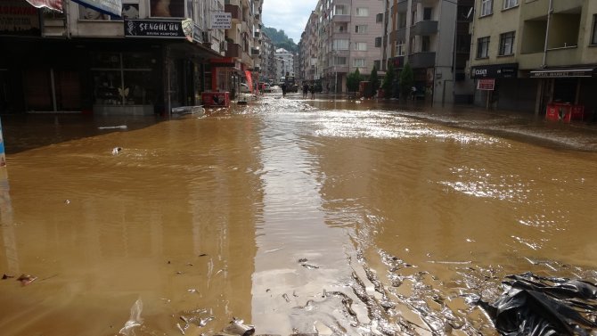 Arhavi’de Sular Çekilmeye Başlayınca Bilançonun Büyüklüğü Ortaya Çıkmaya Başladı
