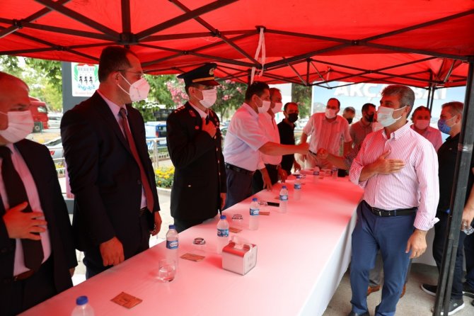 Akçaabat’ta Bayramlaşma Töreni