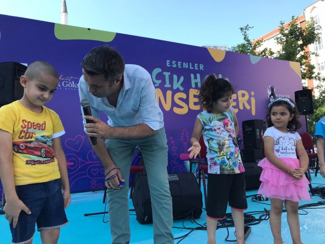 Esenler’de Çocuklar Bayram Etti