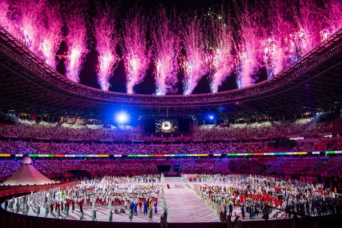 Tokyo Olimpiyatları Covid-19 Salgını Gölgesinde Resmen Başladı