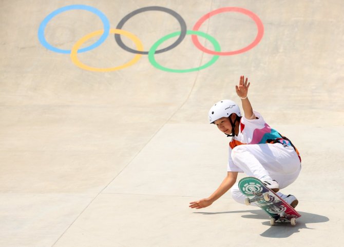 Japon Sporcudan Olimpiyat Rekoru