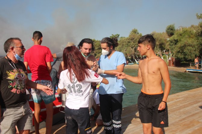 Bodrum’da Orman Yangınında Otellerden 3 Bin Kişi Tahliye Edildi