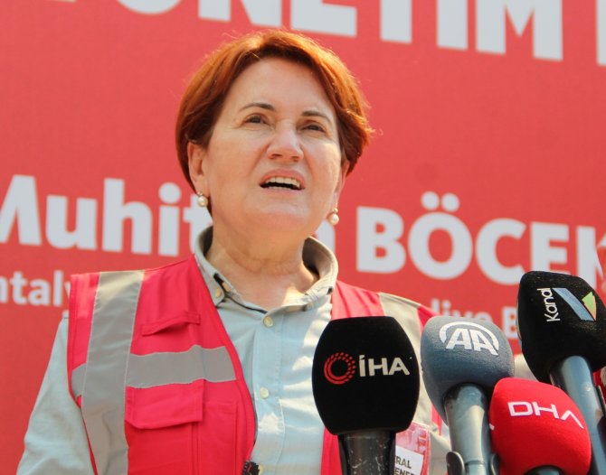İ̇yi̇ Parti Genel Başkanı Akşener: "Terör Üyeliği İle Yargılanmalıdırlar"