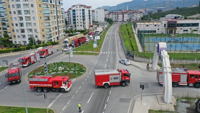 Can Azerbaycan Yardım Ekipleri Ordu’da Yakıt İkmali Yaptı