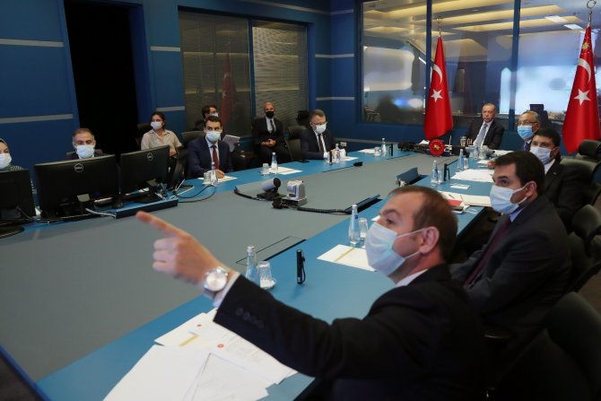Cumhurbaşkanı Erdoğan, Yangınlarla İlgili Son Bilgileri Aldı