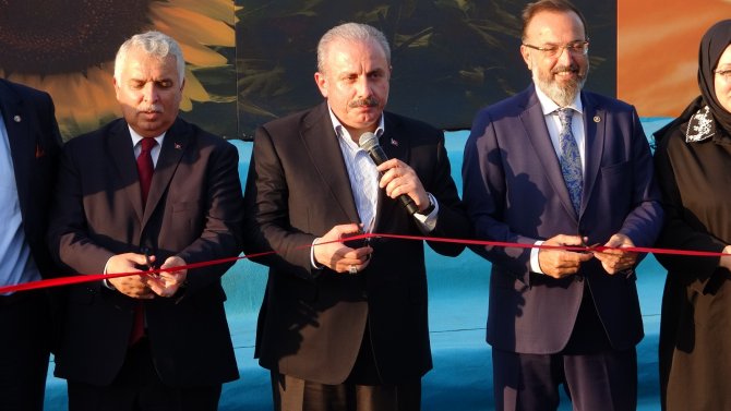 Tbmm Başkanı Şentop Çorlu Tarım Fuarı’nın Açılışını Yaptı