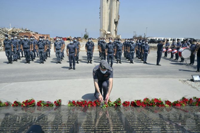 Beyrut’ta Patlamanın Yıl Dönümünde Hayatını Kaybeden 218 Kişi Anıldı