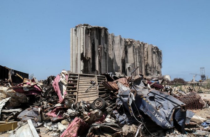 Beyrut’ta Patlamanın Yıl Dönümünde Hayatını Kaybeden 218 Kişi Anıldı